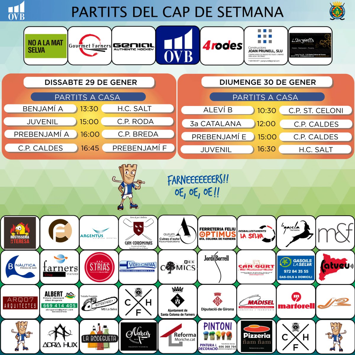 ⚠️HORARIS ACTUALITZATS ⚠️