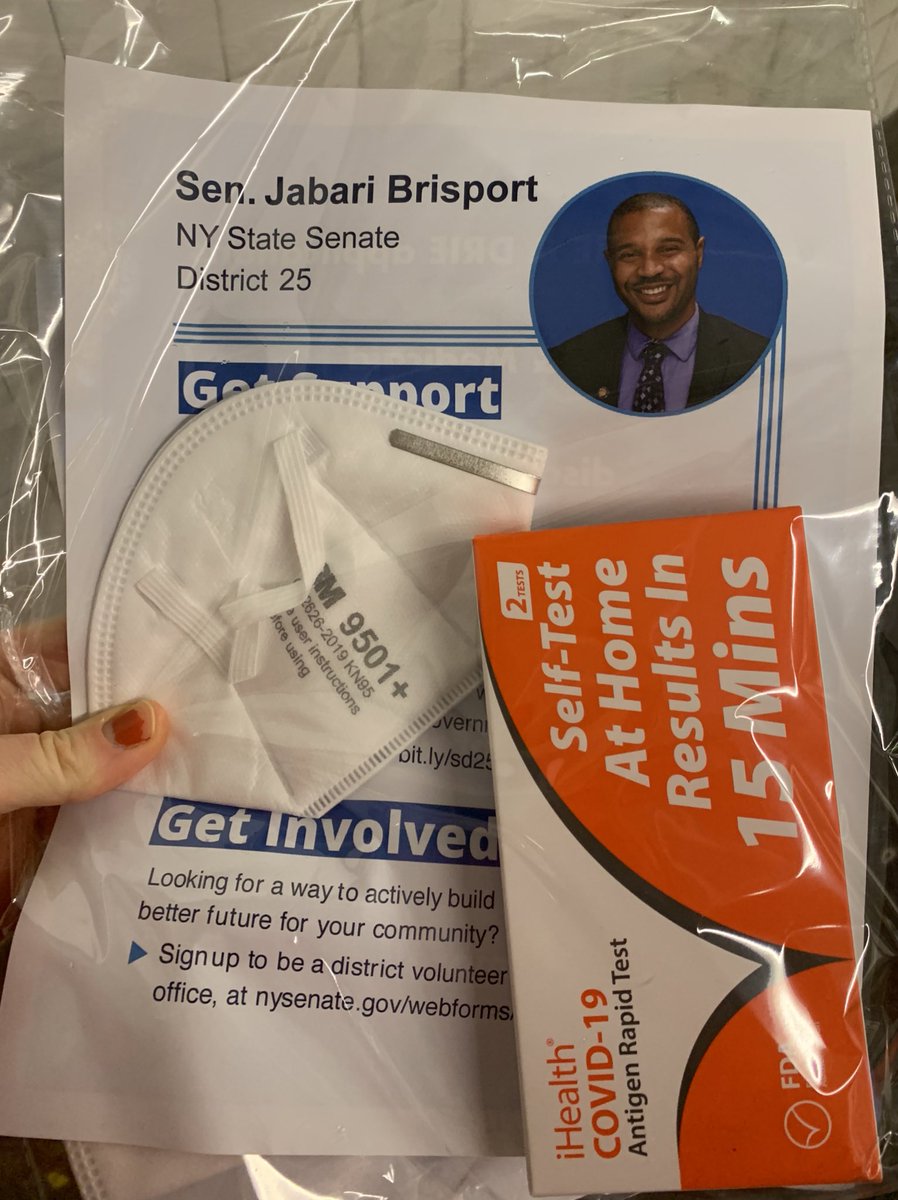 Free COVID test out in the wild 🙌