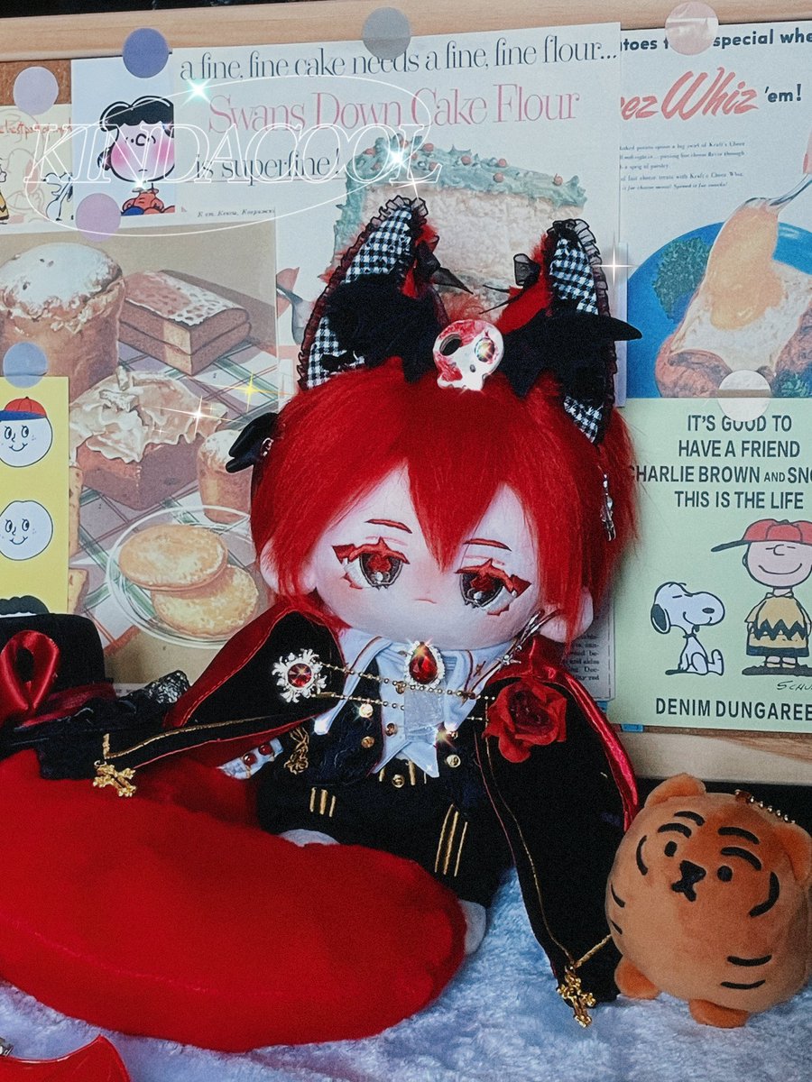 princekin chaos👑#棉花娃娃 #20cmdoll #cottondoll