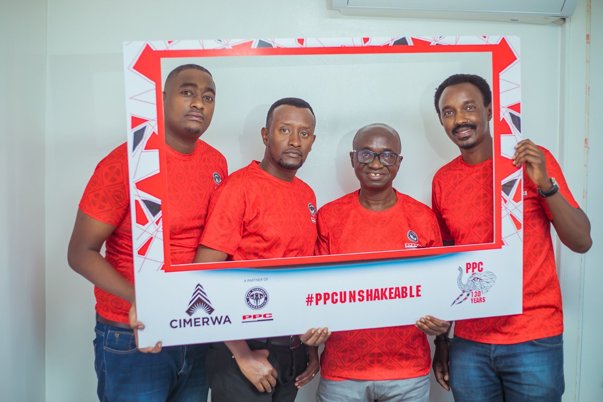 CimerwaPlc's tweet photo. As a company, we will strive to follow in the giant footsteps of @PPC_Africa by becoming a trusted provider of quality building materials in the great lakes region.  #PPCUnshakeable #PPC130Years https://t.co/nmmkz5zCzB