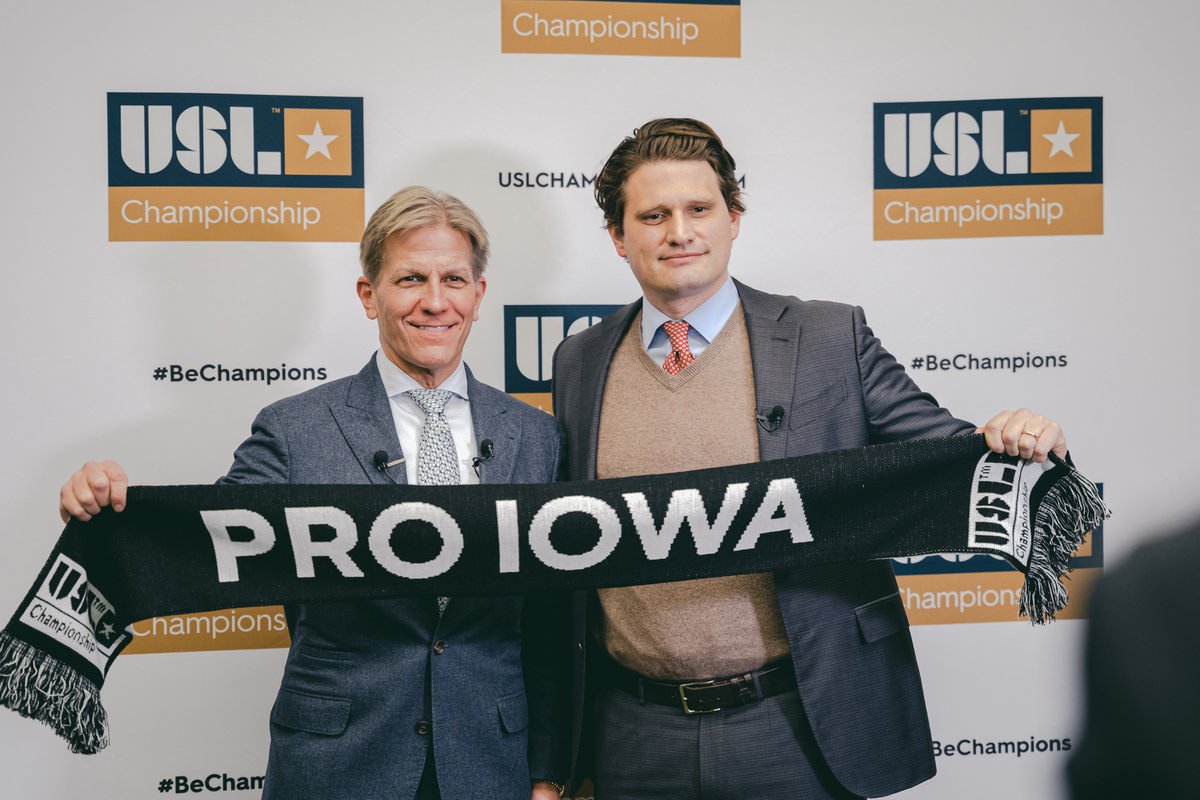 USLChampionship's tweet photo. We 𝗯𝗲𝗹𝗶𝗲𝘃𝗲 🙌

A great event at @downtownDSMUSA last night as we welcomed @USLProIowa to the league! 

📸 #DSMUSA https://t.co/ncyMPy0ZKP
