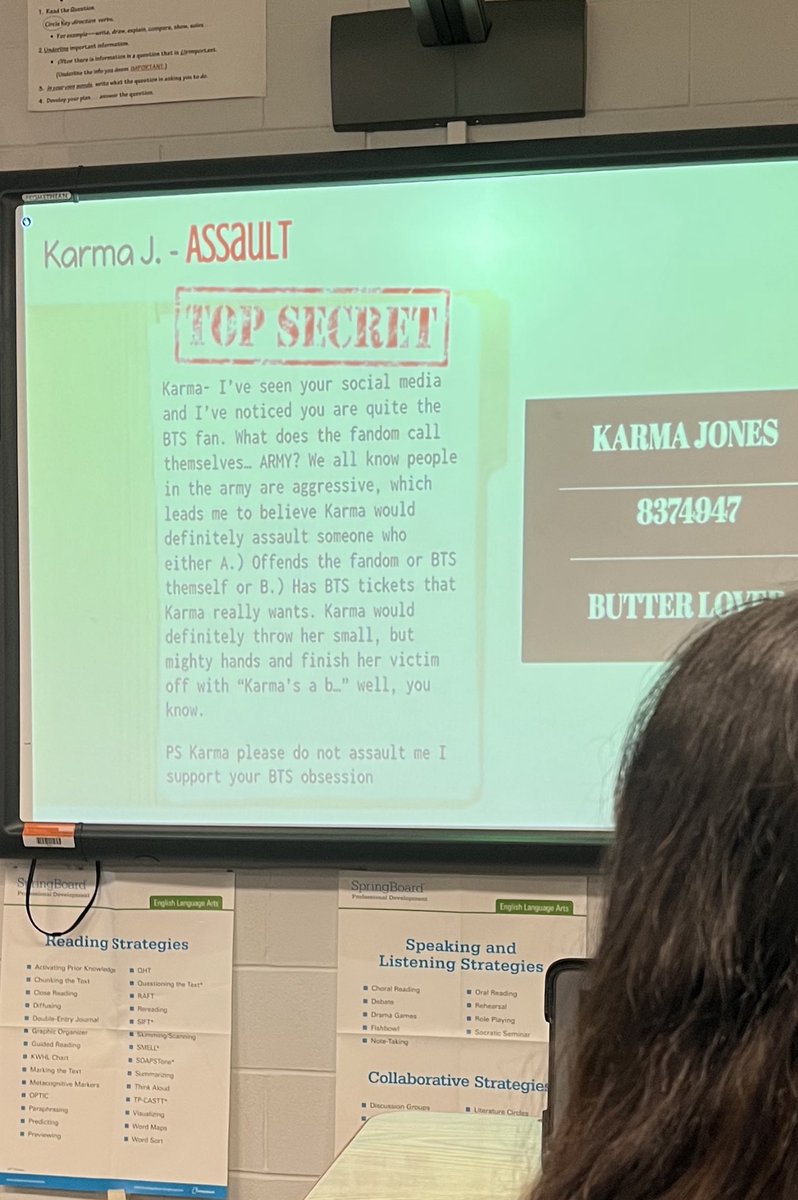 iublur's tweet photo. the girl in my class did a presentation on what crimes we would commit. look at mine 😨😨 https://t.co/mkOhpKIc8d