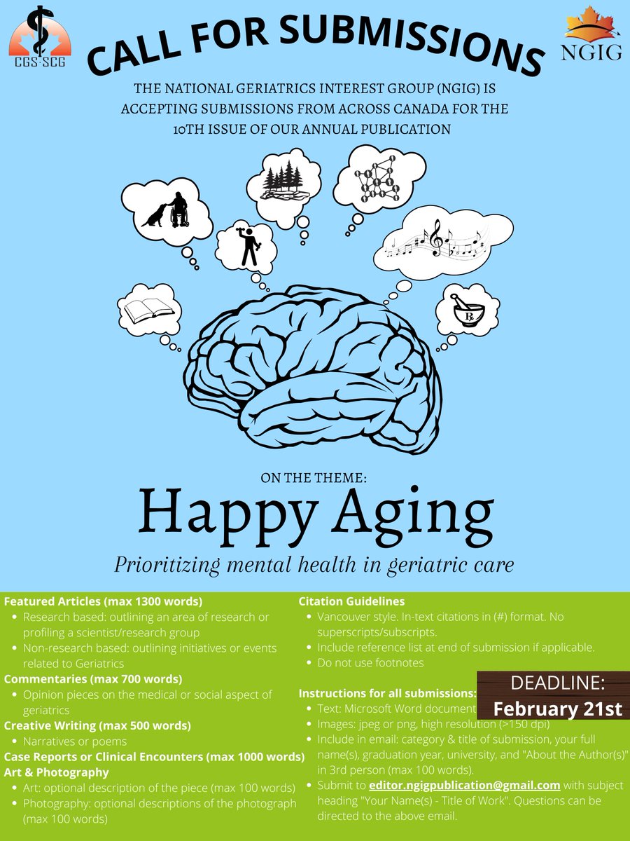 National Geriatrics Interest Group tweet media