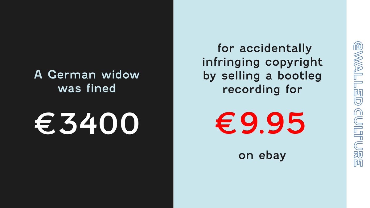 walledculture's tweet photo. Settled artists like Eric Clapton use agencies that focus on #CopyrightEnforcement, even against their own fans, while new artists praise the fact that their fans share and spread their work to grow their audience https://t.co/ex1o18Rg0I #copyright #EricClapton #WalledCulture https://t.co/1pj1deHjzN