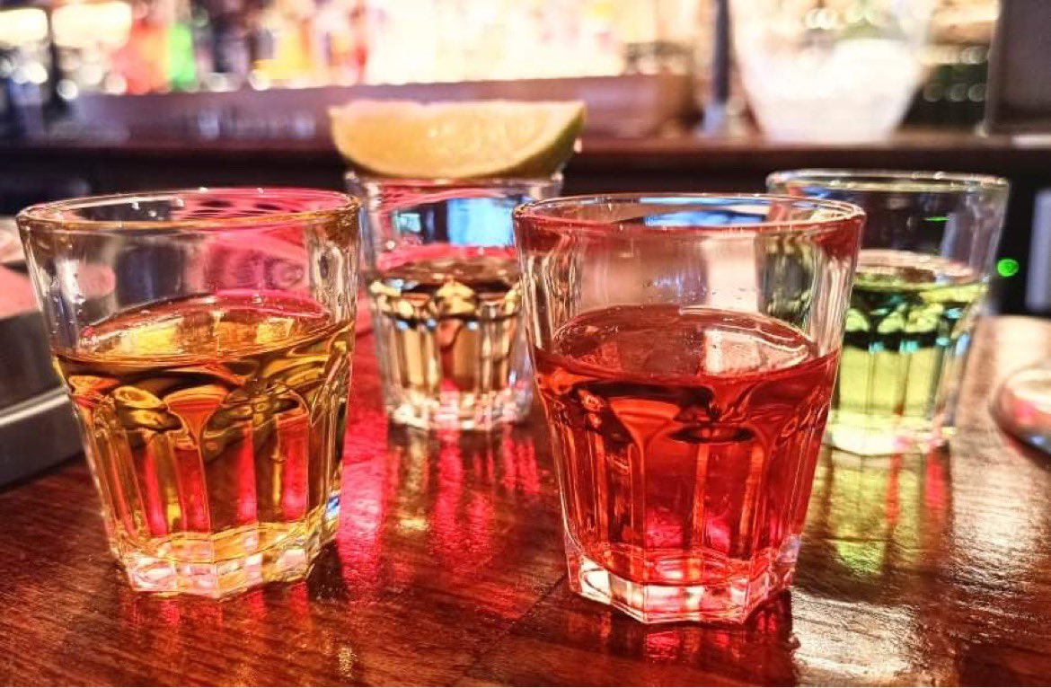 Selected shots are 4 for £6 all day everyday! 🎉