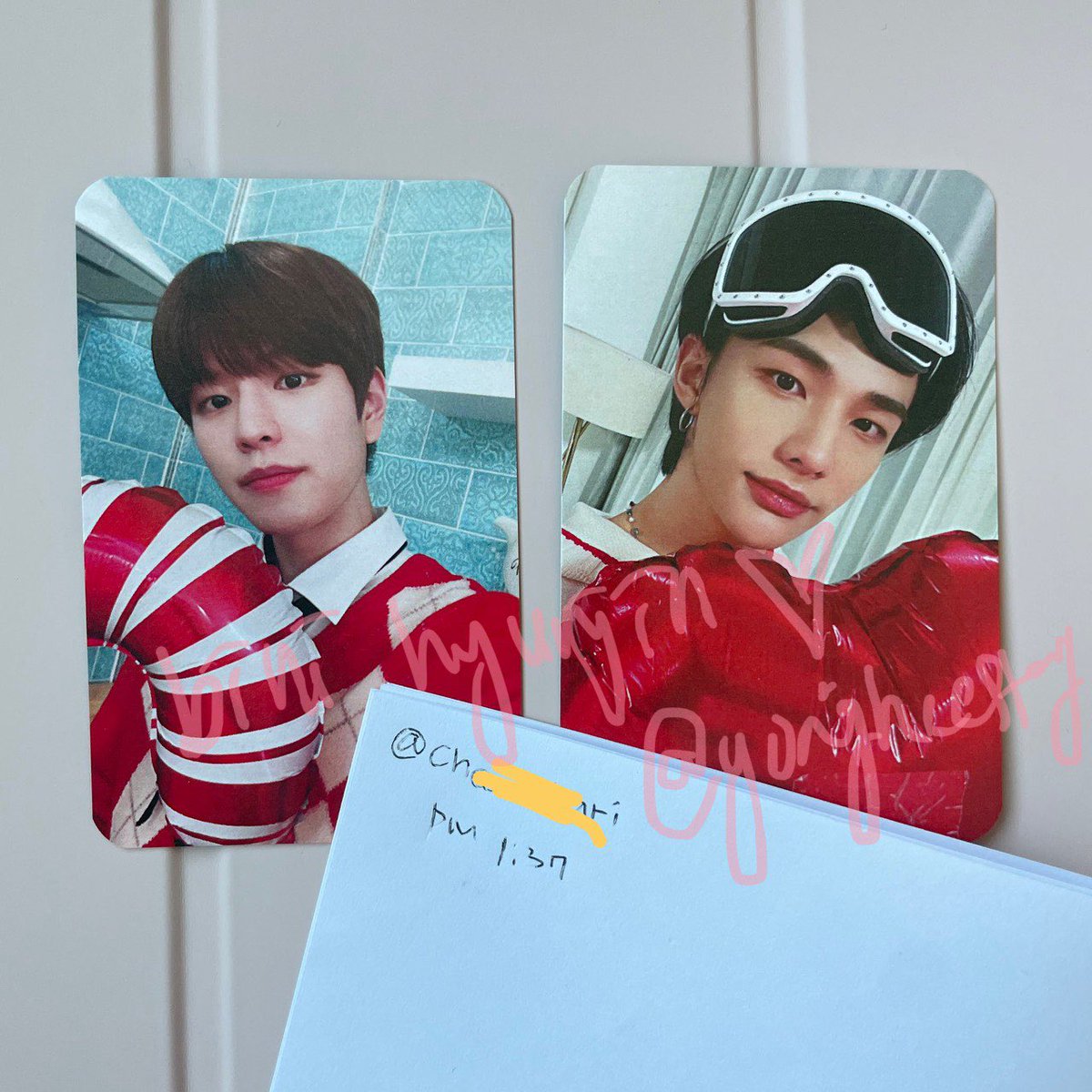 yongheestay's tweet image. #yongheeyangdo 🛍

personal req~ hyunjin &amp;amp; seungmin ce streaming event secured!✅ (org punya) i trauma dah nak deal ngn seller ni haha sakit hati ada je benda😀 i lupa i belum tweet ni lg sksksks btw yangdo req maybe i open 3rd Feb since dorg habis sambut 설날 +