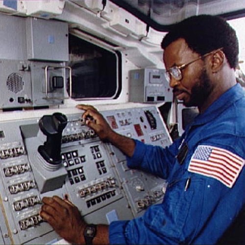 astronaia's tweet photo. Remembering Dr. Ronald E. McNair along with the rest of the Challenger crew of STS-51L who perished 36 years ago today. Today, Im thinking about how grateful I am for Dr. McNairs legacy and how the program formed in his honor, the McNair program, is why I am where I am today. https://t.co/rvg7SFE9iV