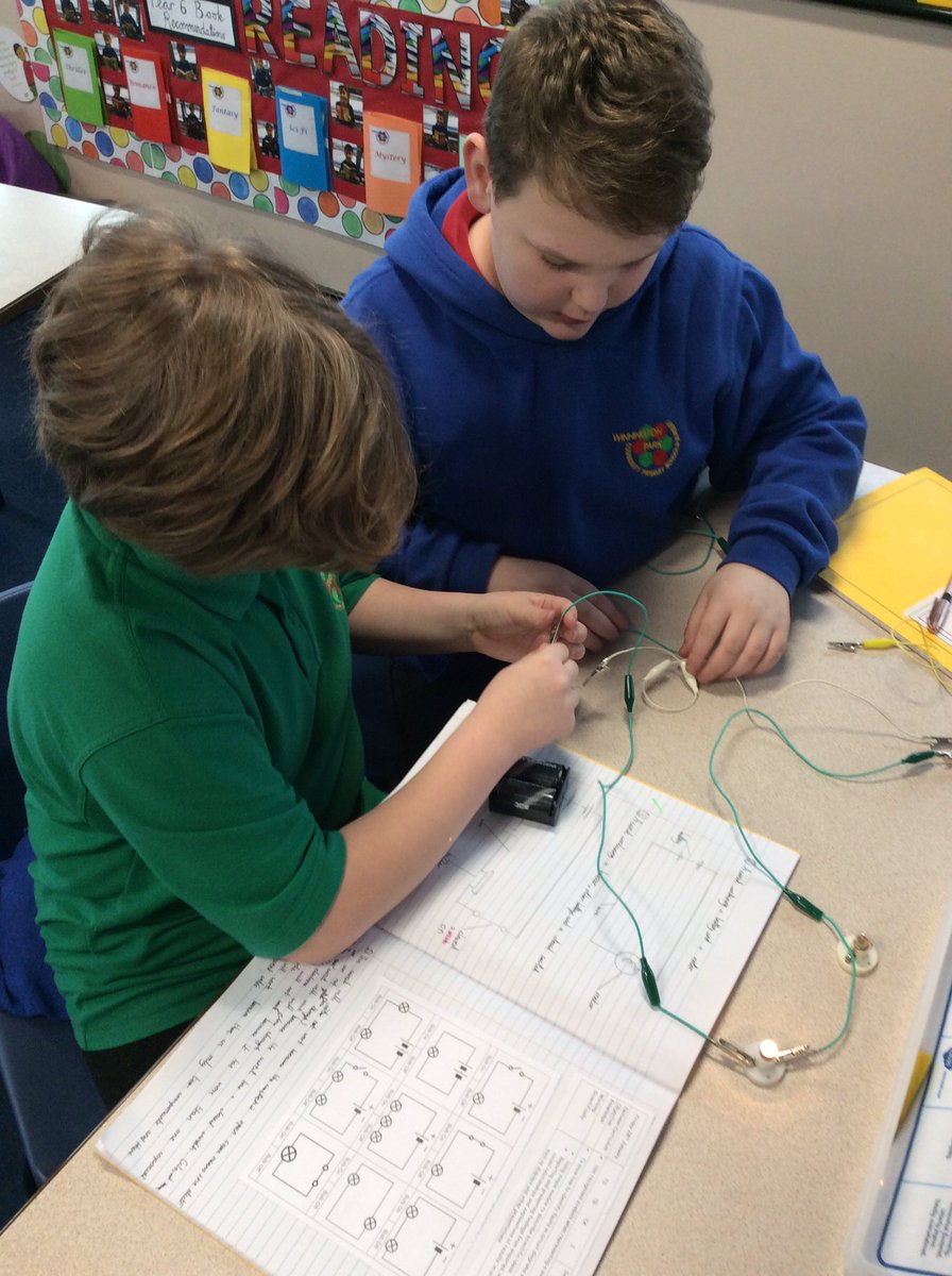 WinningtonPPS's tweet photo. Year 6 have been testing and fixing faulty circuits in science! https://t.co/gjrdtLGxl3