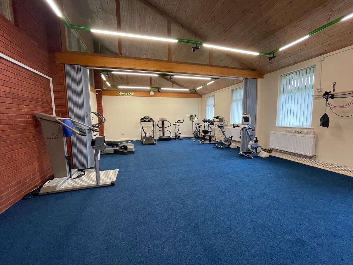 Massive thanks to <a href="/WiganWarriorsRL/">Wigan Warriors 🍒⚪️</a> partner Pall Mall Carpets,for donating &amp; fitting the new carpet in our gym.We really appreciate what you’ve done for our charity.Thanks to <a href="/WiganWarriorsCF/">Wigan Warriors Community Foundation 🍒⚪️</a> &amp; <a href="/Razer1Ramon/">RazerRamon</a> &amp; Logan Astley for helping out #CommunitySupport #BestClub #BestSponsors