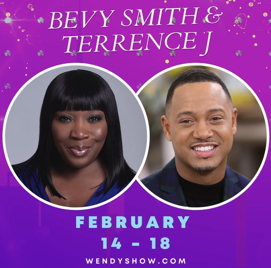 I have two weeks to bone up on #HotTopics 😂! Good thing I’ll be with entertainment tv pro @TerrenceJ so we will have a great flow! Side note, my first day is #ValentinesDay I need a red dress & some very high heels, YAAS @JohnnyGill