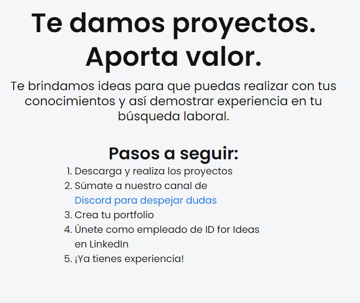 LuRecruiter's tweet photo. Amig@s #junior, les paso el dato de este proyecto que ayuda a que obtengan experiencia laboral #tech , además tienen un discord y pueden hacer networking 😉

https://t.co/hzilT0mgIR

#softwaredevelopment https://t.co/sOvAm3r0f3