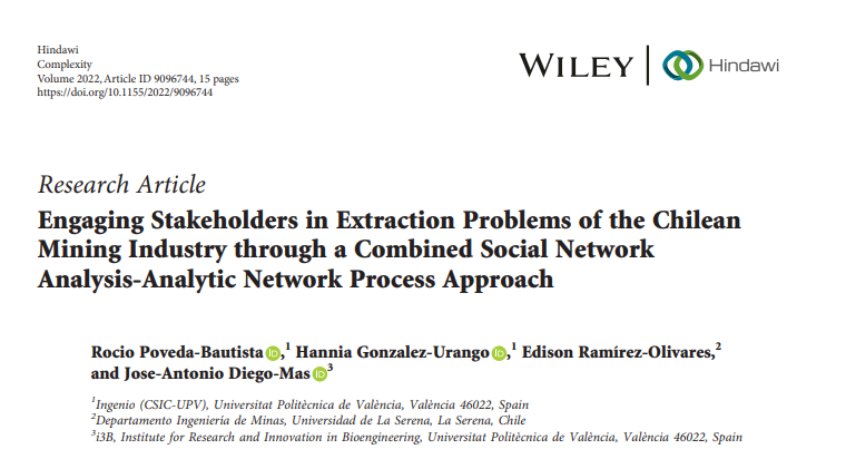 gonzalezurango's tweet photo. How to improve #StakeholderAnalysis with a combined approach of Social Network Analysis #SNA and Analytic Network Process #ANP? Check our new publication:
https://t.co/NIbaZvzUu8 https://t.co/uKAH242OSX