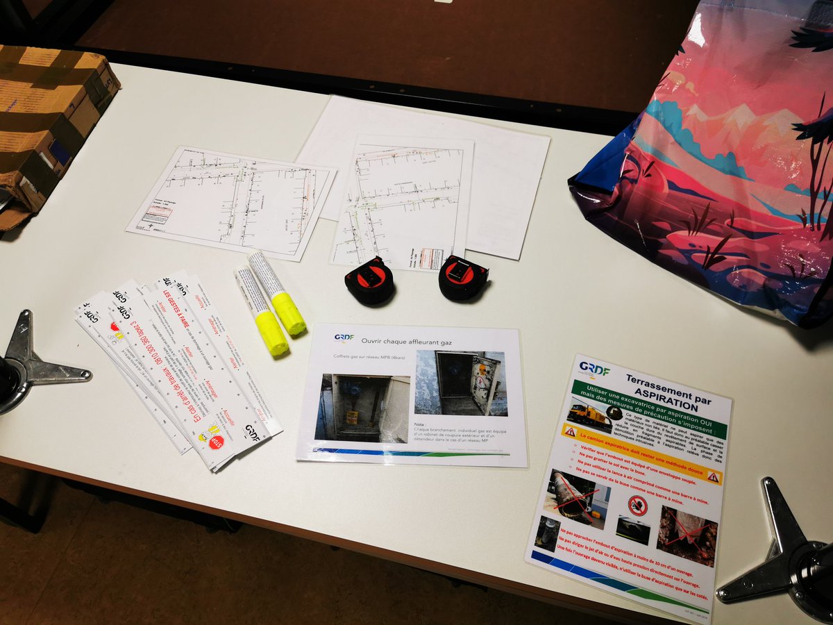 La lutte contre les dommages aux ouvrages continue avec la #sensibilisation des agents de l' <a href="/AggloStQuentin/">Agglo du Saint-Quentinois</a> Présentation de la rue du marquage par Marie Line Journel. L'inclusion de <a href="/GRDF/">GRDF</a> au cœur des territoires pour l'accompagnement de tous! @RomainEquine <a href="/Act4gaz/">Act4gaz</a>