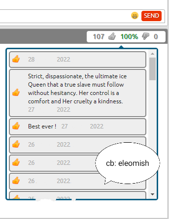 Something from yesterday 👠💎  @chaturbate @EleoMish  #mistress #fetish #domina #master #dominating #footfetısh<a class="tags" href="/tag/chaturbate">@chaturbate</a><a class="tags" href="/tag/eleomish">@eleomish</a><a href="/tag/fetish"class="tags"><span>#fetish</span></a><a href="/tag/domina"class="tags"><span>#domina</span></a><a href="/tag/master"class="tags"><span>#master</span></a><a href="/tag/mistress"class="tags"><span>#mistress</span></a><a href="/tag/dominating"class="tags"><span>#dominating</span></a>