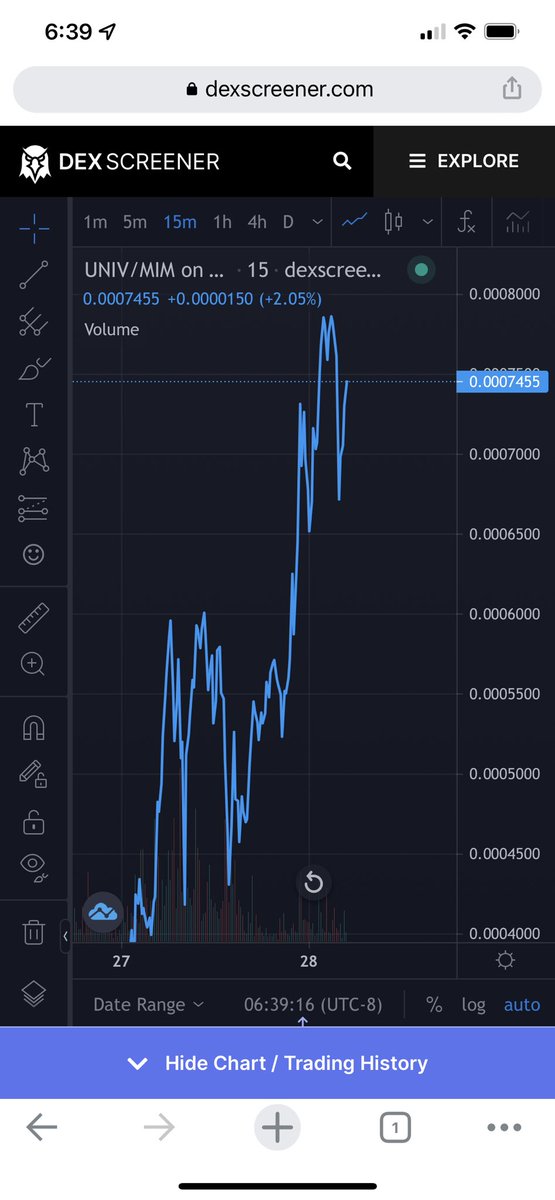 vancityjew's tweet image. To the moon! Or mine 😂 🚀🚀 @univmoney $Univ Mooning. #moonnft #nodenft #nodes $thor $comb $strong