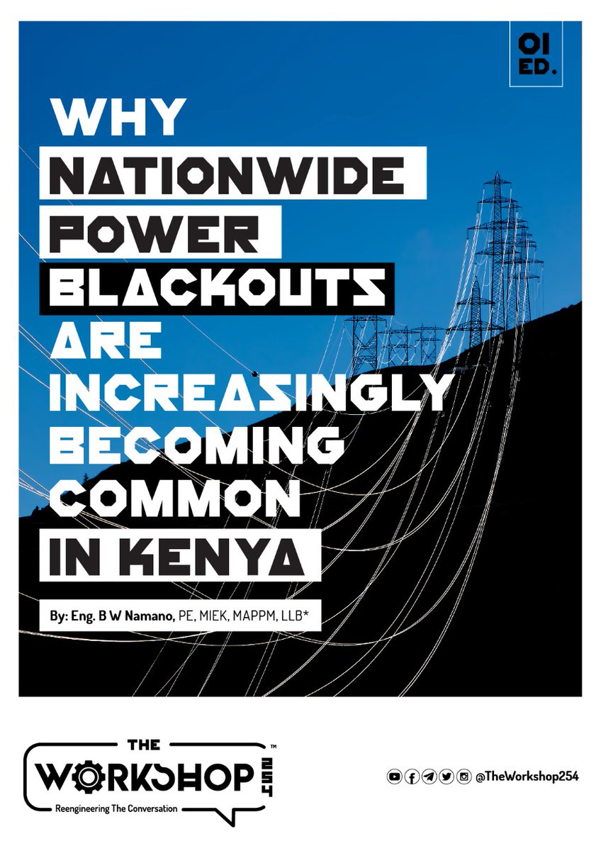 TheWorkshop254's tweet photo. Find out why nationwide #power #blackouts are increasingly becoming common in #Kenya here 👉 https://t.co/KQTyGJQJN3
#TheWorkshop254 #KPLC #Nigeria #SouthAfrica https://t.co/NiyvIRl8CZ