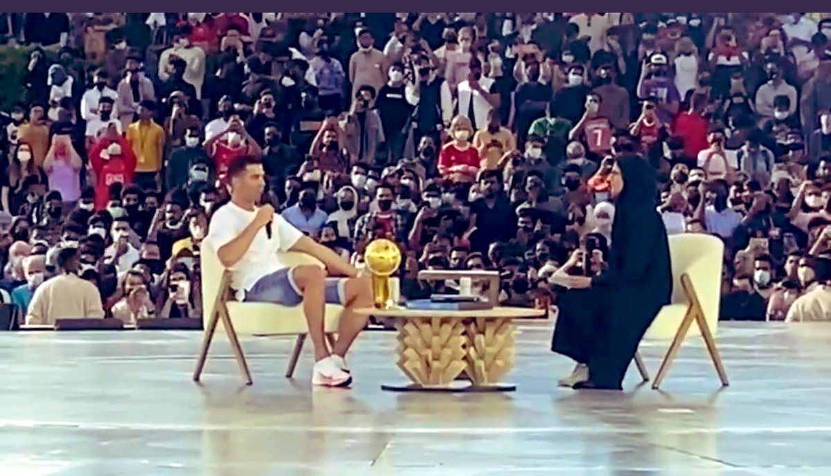 رونالدو من قلب أكسبوا : دبي قامت بعمل لايصدق .