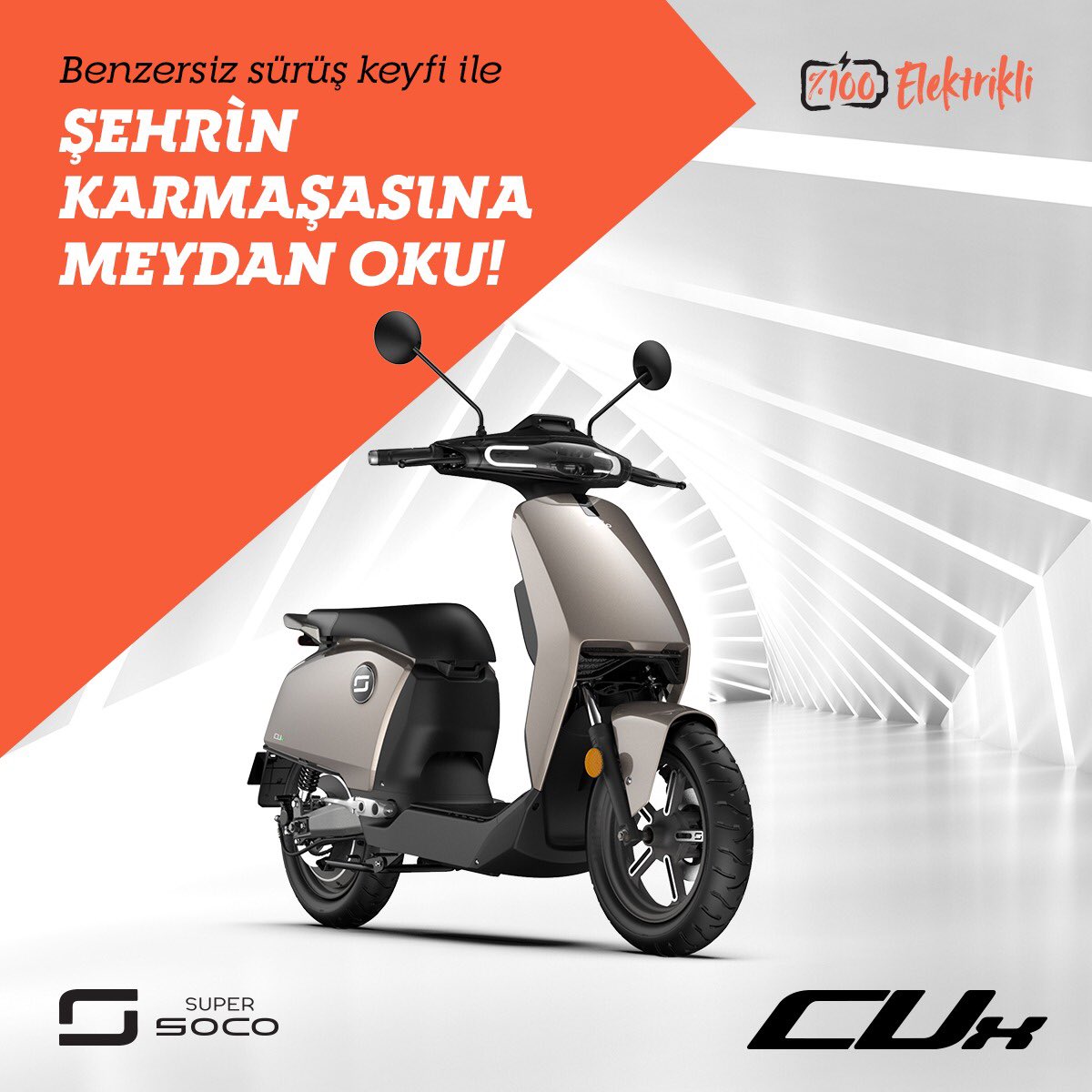 Benzersiz sürüş keyfi ile şehrin karmaşasına meydan oku!

🔗Tüm ürünlerimiz ve güncel fiyat bilgisi için e-ticaret sitemiz ekuralkan.com adresini ziyaret edebilirsiniz.

Detaylı Bilgi İçin: 📞0850 209 6565
#supersoco #supersocoturkiye #supersococux