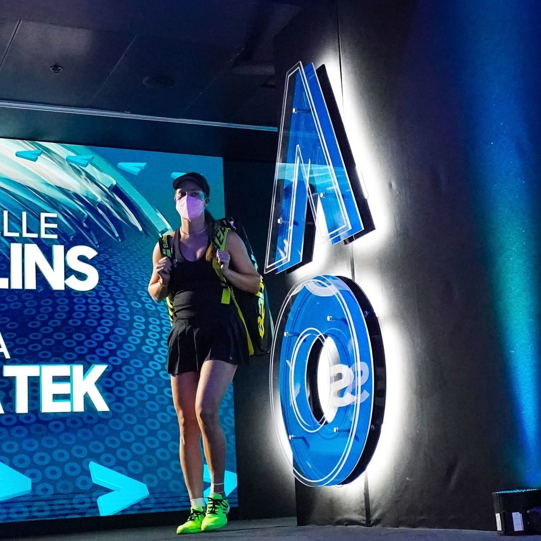VirginiaSports's tweet photo. From the University of Virginia ➡️ the Australian Open singles final! 

Good luck tomorrow, Danielle Collins!

🔶⚔️🔷#GoHoos https://t.co/clHwQg12LS