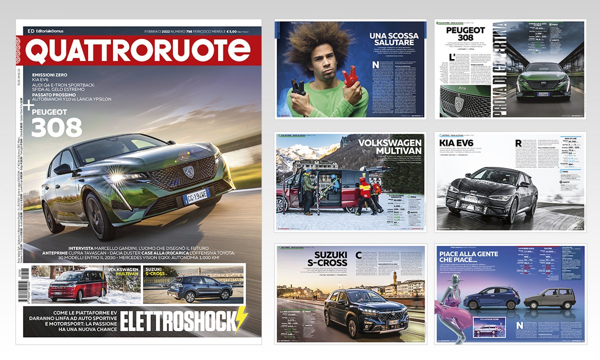 #Quattroruote di #febbraio è disponibile in Digital Edition e ti aspetta in edicola: scopri i contenuti e la collana "Icone senza tempo", dedicata alle #auto immortali di ieri, di oggi e di domani --> bit.ly/3g7F7AC #nuovoQuattroruote