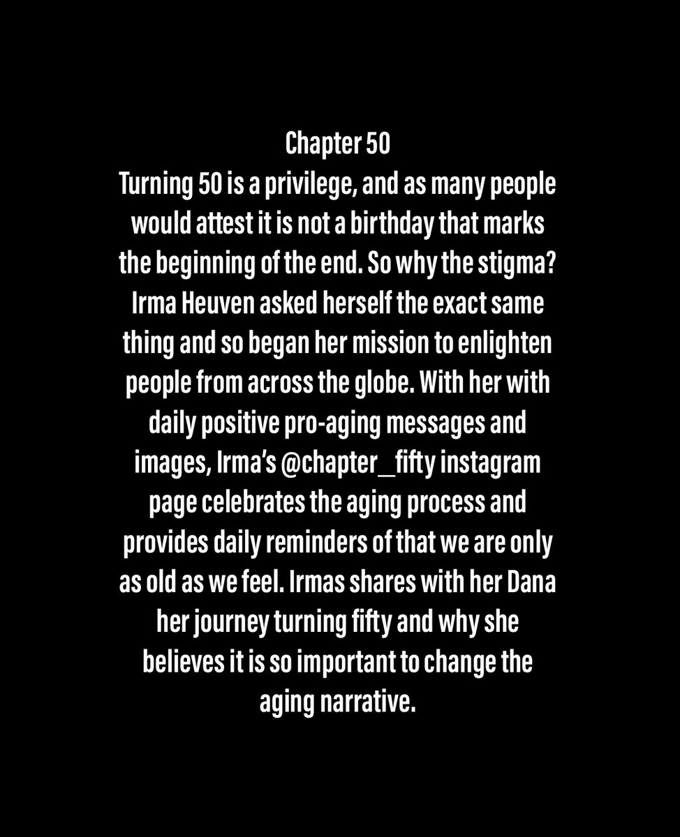 Chapterfifty1's tweet photo. Thank you, Dana Levenson for giving me the opportunity to share my story about positive aging.

. https://t.co/zmI4gBpMsH