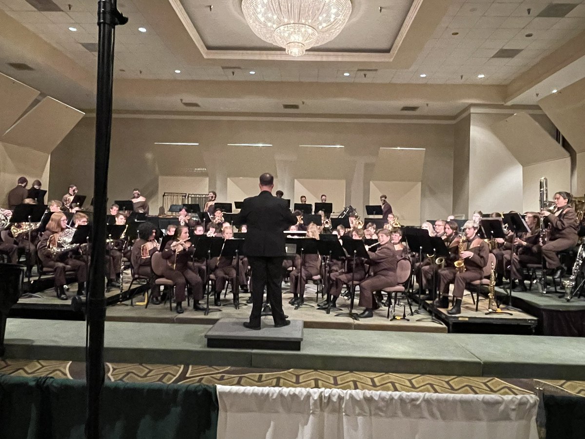Next up for <a href="/officialSPS/">Springfield Public Schools</a> at MMEA is the <a href="/KickapooChiefs/">KickapooHighSchool</a> Advanced Band. Congratulations on this major accomplishment!!