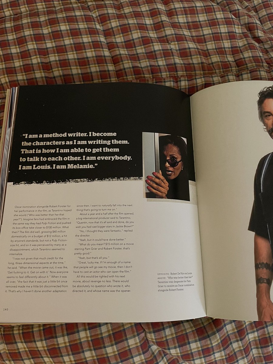 JDKFilmmaker's tweet image. Just like my biggest #influence #QuentinTarantino I also consider myself to be a #methodwriter. It’s how I also connect with my #characters &amp;amp; #scripts, while also going a bit further &amp;amp; a bit more extreme. This is also probably one of the first places I saw the term. ✍🏻🧙🏻‍♂️📚📖