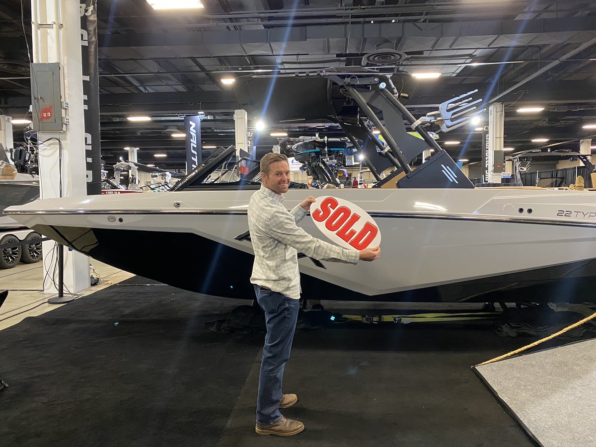 Charskiboats's tweet photo. Congratulations to the Dees family on your absolutely stunning new 2022 @atxboats 24! https://t.co/BH1SE3awvs