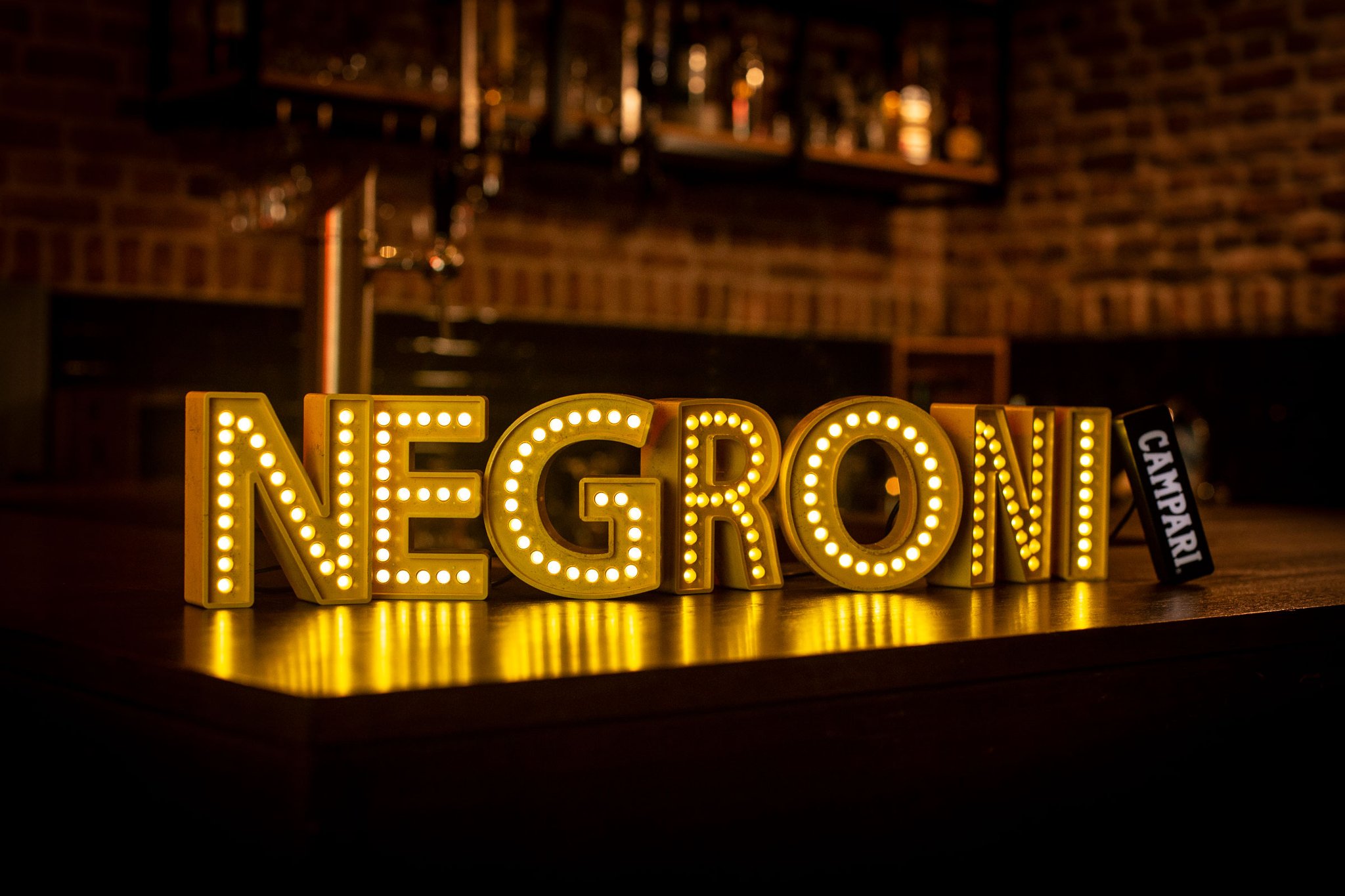 ☆販売されたNEGRONI☆LEDネオンサイン☆CAMPARI☆ネオンライト