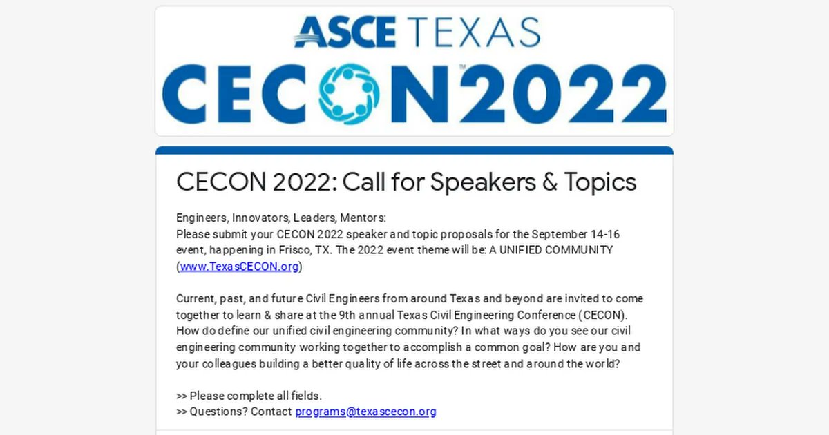 ASCE Texas Section tweet media
