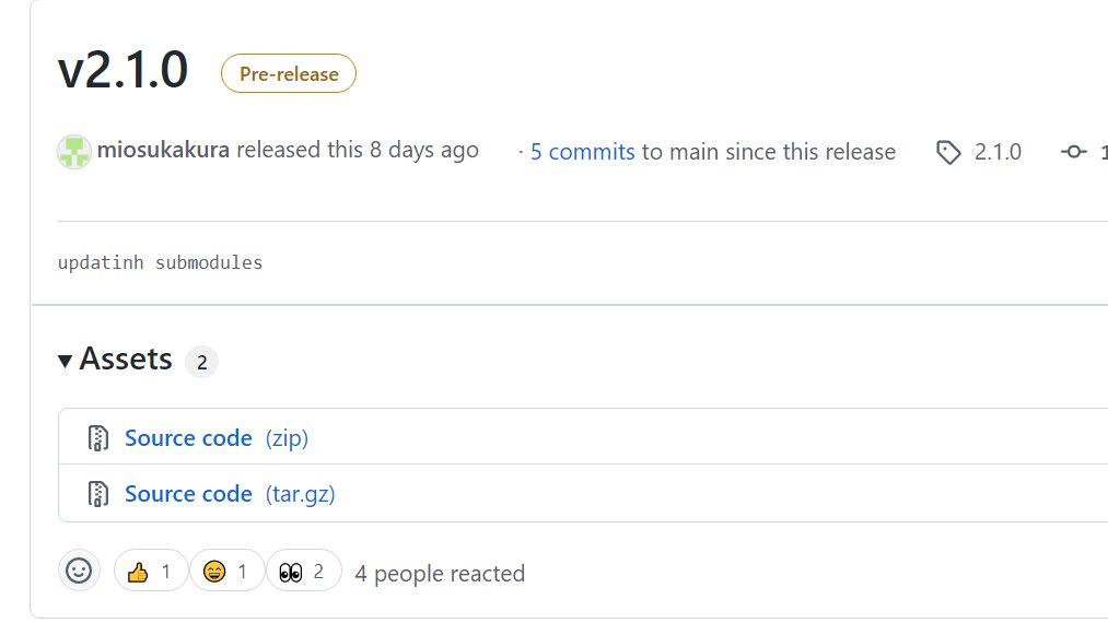 Release v2.1.0 is here! What do you think?
