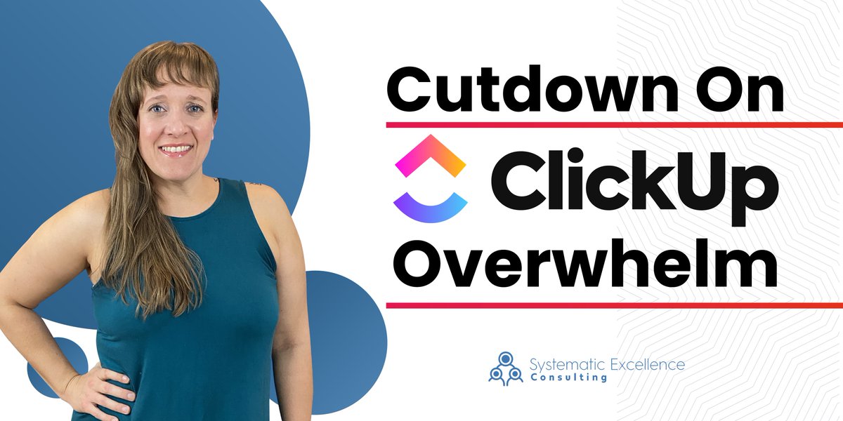 AmalieShaffer's tweet photo. Have you ever had to deal with “@clickup overwhelm”? We feel you! We invite you to watch this video to help you view the priorities and how to “view tasks assigned to me” in @clickup Click here → https://t.co/j3Ebsk1rMN 

#clickup #clickupmastery #clickupoverwhelm #clickupviews https://t.co/rvHynwOGLm