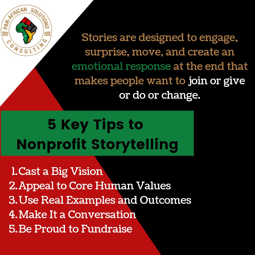 PanAfrSolutions's tweet photo. "Who You With?" Identification Tips.
Having trouble crafting a compelling nonprofit story for your website, grant application, or donor appeals? 

Contact us at cdixon@Pan-AfricanSolutions.com for a consultation, when your nonprofit needs assistance crafting a winning narrative. https://t.co/NeDmeURtOG