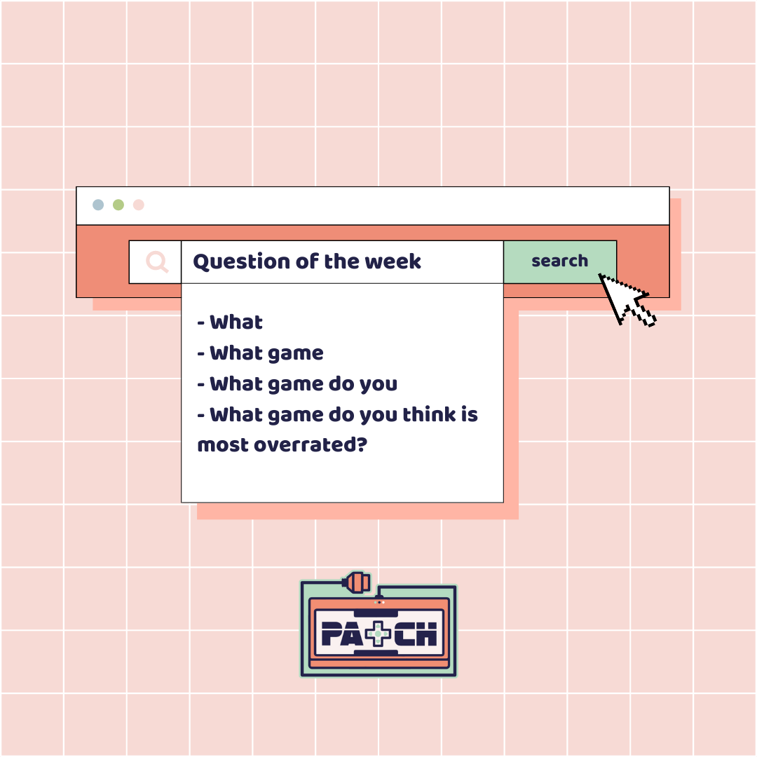 thepatchmag's tweet photo. Let's get a bit controversial? What game do you think is most overrated? Let us know in the comments! 
.
.
#patchmag #videogames #worstvideogame #nintendo #xbox #playstation https://t.co/MXPuywXhzm
