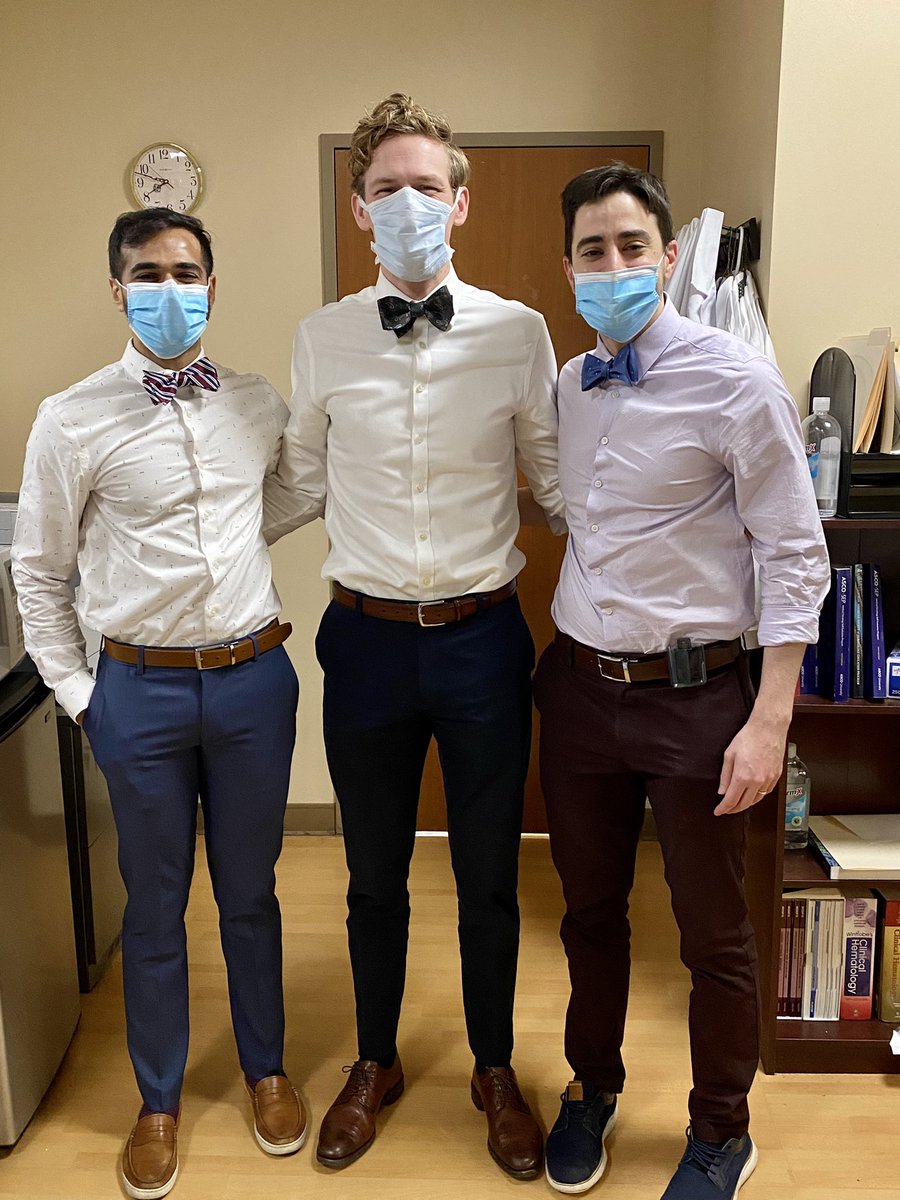 A little Bow Tie Friday fun from the First Year @VUMC_Cancer fellas to kick off the weekend @JVentoMD #WhyVUMC 

 @VUMC_Medicine @VUMChealth @VUMCGME