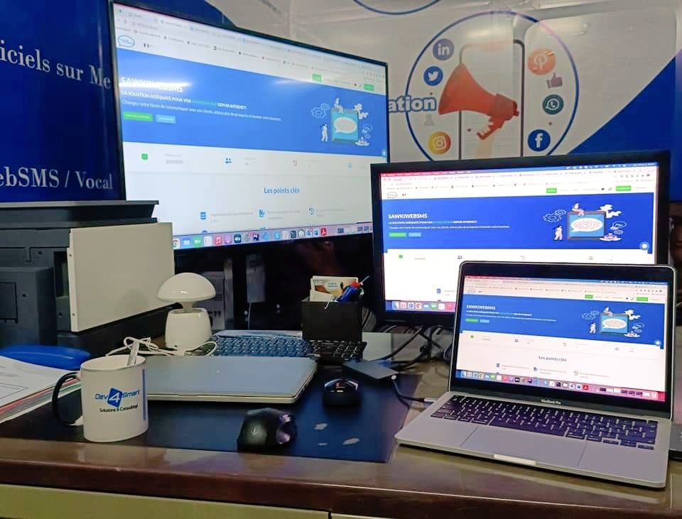 dev4smart's tweet image. Fin de la refonte et lancement officiel de la nouvelle version de notre produit #SawkiWebSMS. Accessible à travers sms.ne, désormais commandez vos Packs SMS &amp;amp; API et payez via divers moyens dont Airtel Money.
@dev4smart, pensez-l&apos;innovation! 
#Rebranding #BulkSMS