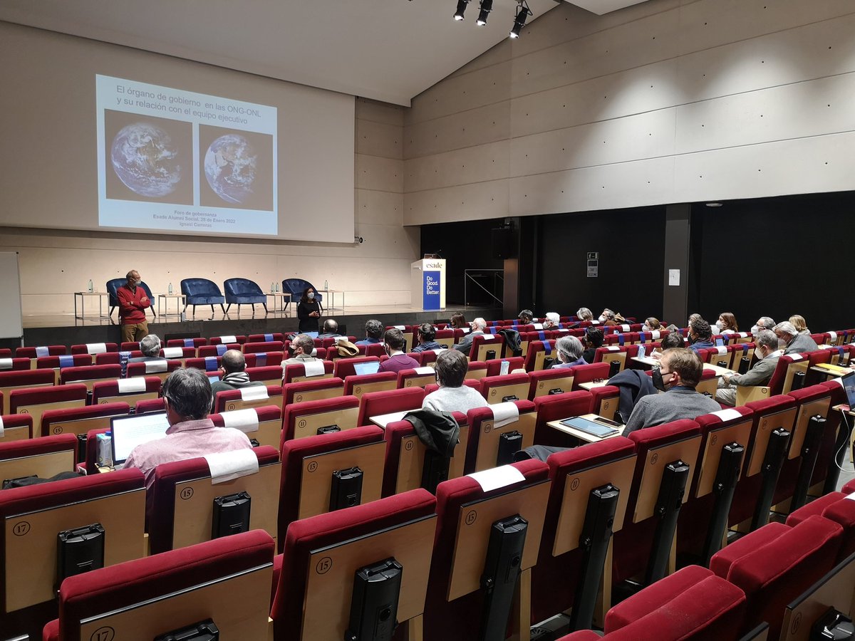 ESADEisocial's tweet photo. Arranca la segunda edición del Foro de Gobernanza de #EsadeAlumniSocial @ESADEAlumni con la bienvenida de Isabel Rallo y la sesión inicial de Ignasi Carreras. https://t.co/YqfHERviY8