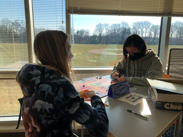 librarylifems's tweet photo. Board Game Party for Winter Reading Challenge participants during Eagle Time @ThoreauMS library. #gameon https://t.co/VMDR0YH5AU