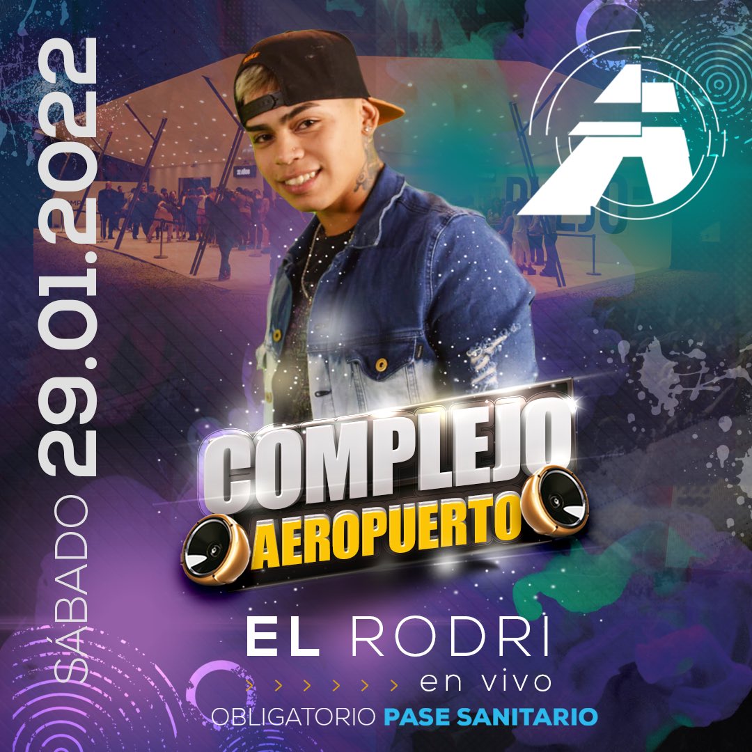 AeroComplejo's tweet photo. Y este sábado en nuestro complejo #ElRodri sonando perritos 🔝🔥 https://t.co/ljrxP4X6M8