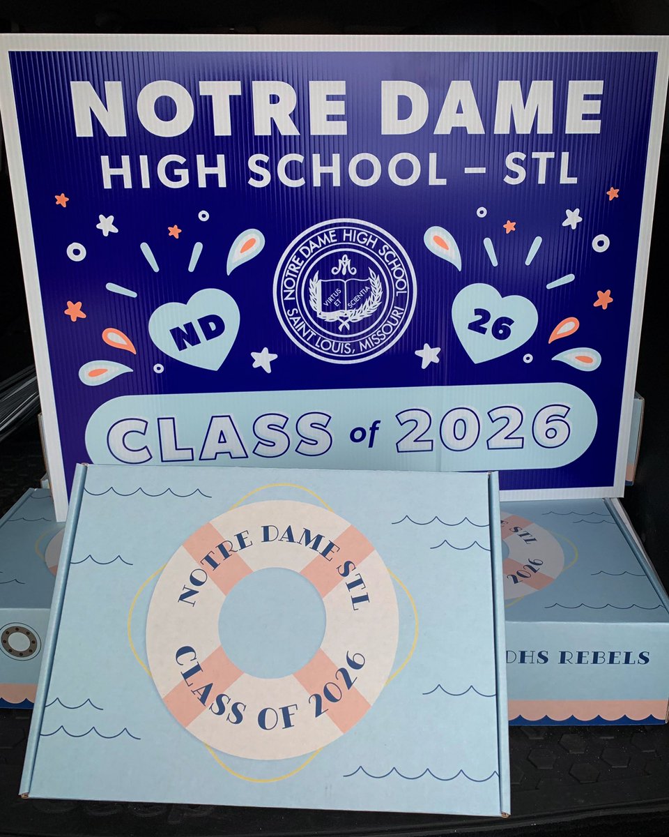 notredameSTL's tweet photo. Happy Acceptance Letter Day to the Class of 2026! ⚓️ #letterday #classof2026 #homeiswheretheanchordrops https://t.co/9OMeYPf3tO