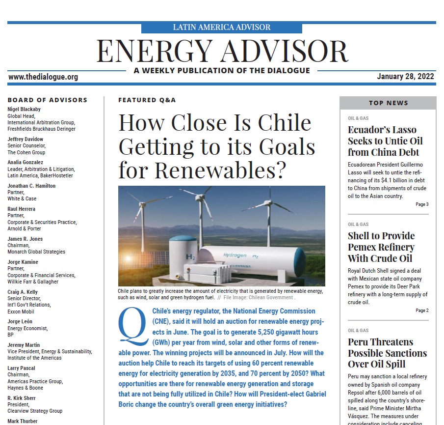#Chile will hold a renewable energy auction in June. They hope to generate 5,250 (GWh) a year from wind, solar and other #renewables. Is the renewable energy push enough for the country to hit its net-zero targets by 2050? 
Find out here: bit.ly/3u94Bp9 
#renewableenergy