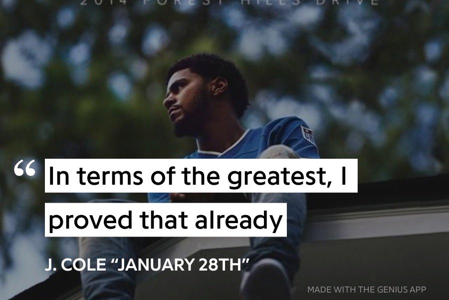 It’s like a ritual for every J. Cole fan to listen to January 28th today.