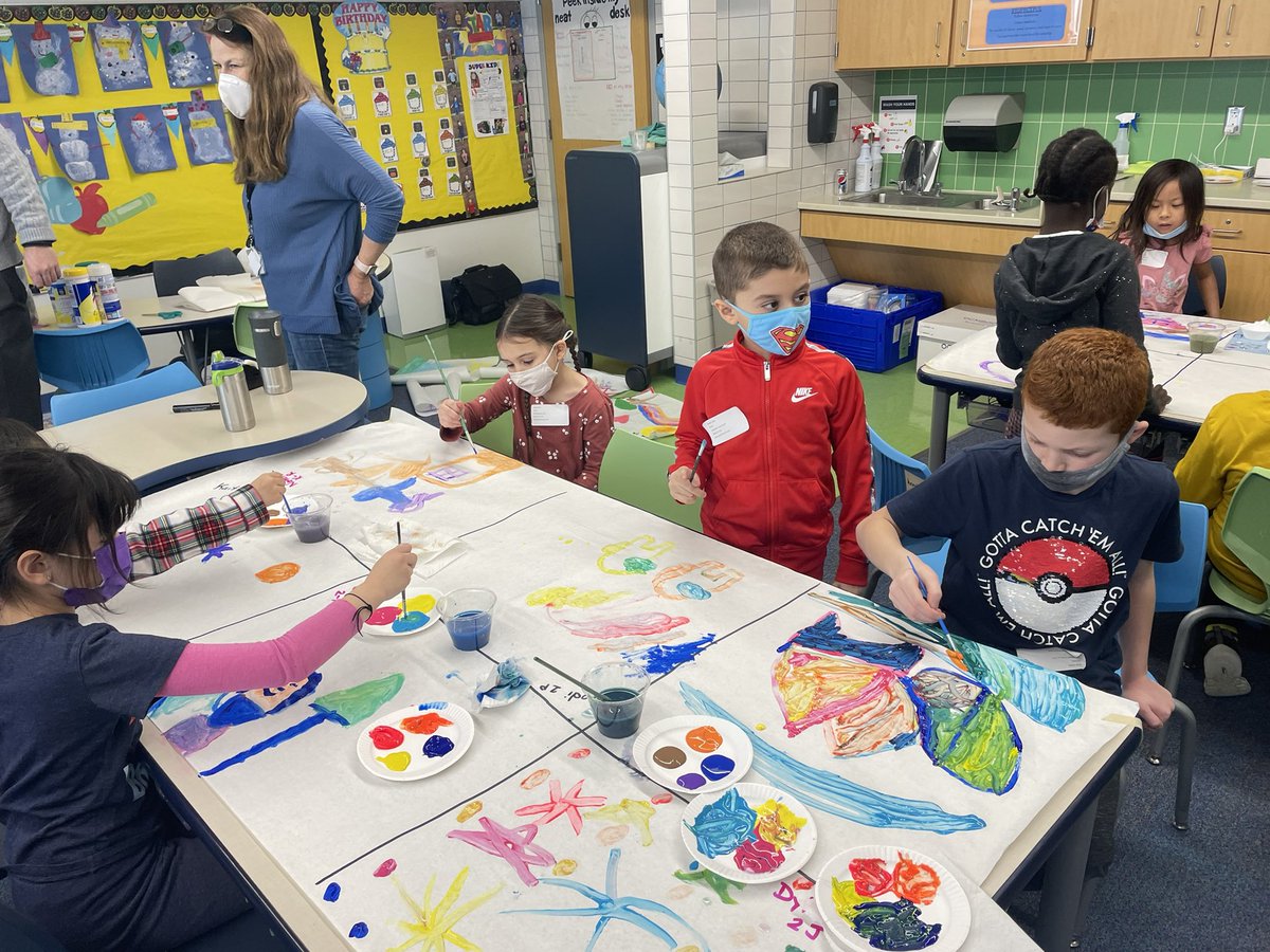 Rewards day at CHE! #painting #artists