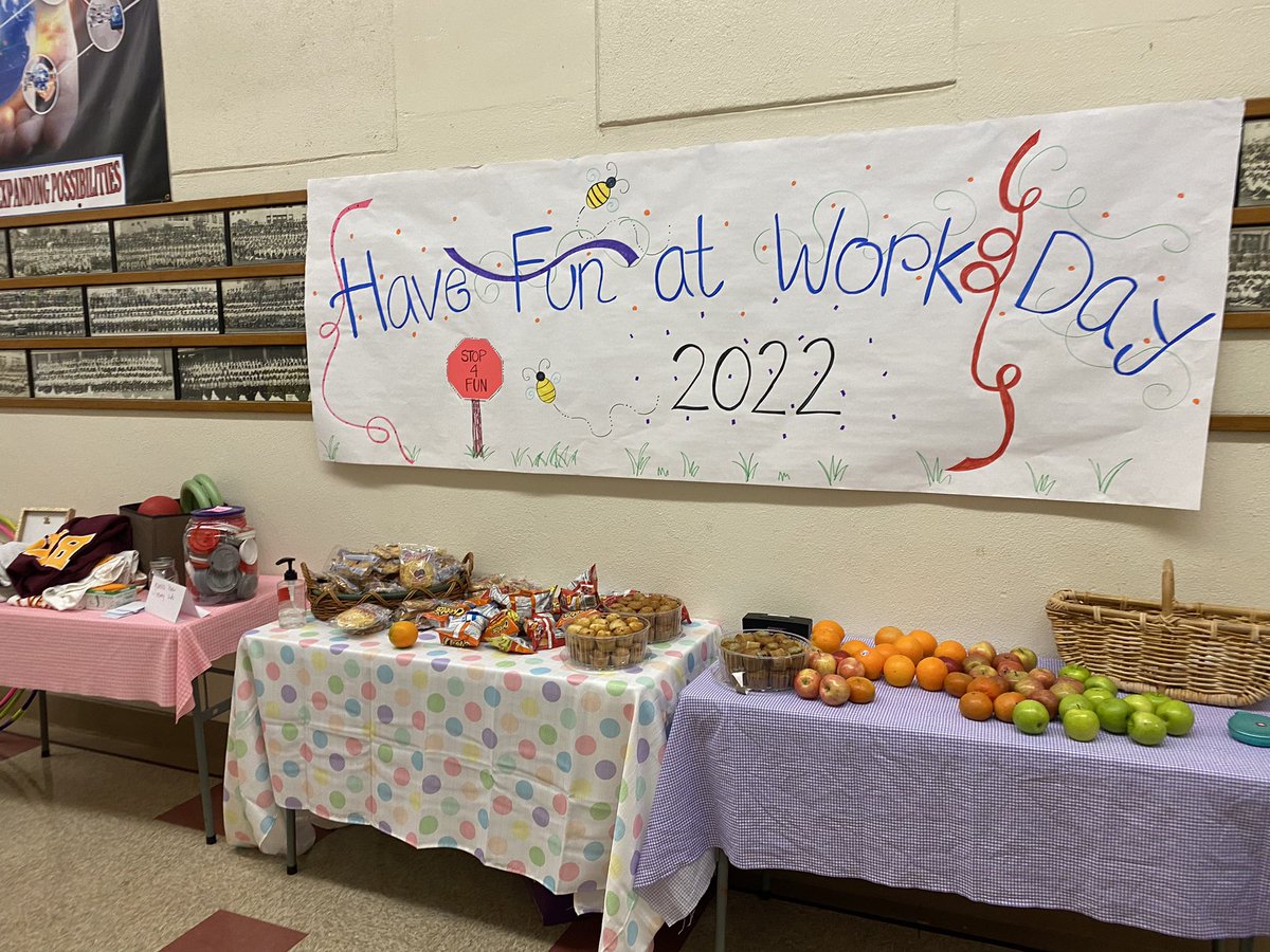 superstarvero's tweet photo. Happy Have Fun at Work Day! Olympians know how to have fun @bmsolympians #havefunatworkday https://t.co/kpZd9x4dtM