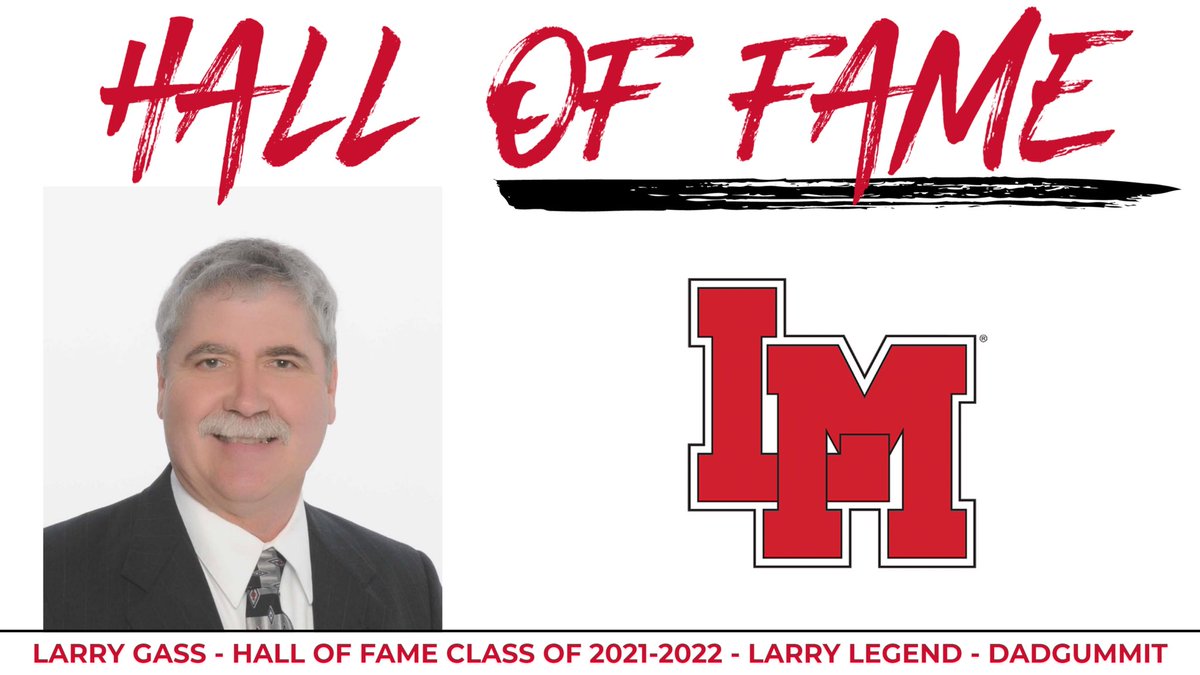 Tonight, our very own, Larry Gass will be inducted into the LM HOF. Larry’s impact on our program has been absolutely incredible. He epitomizes what we want our young men to be- selfless, hard-working, and the very best teammate. Congrats Larry, there’s no one better! #Legend