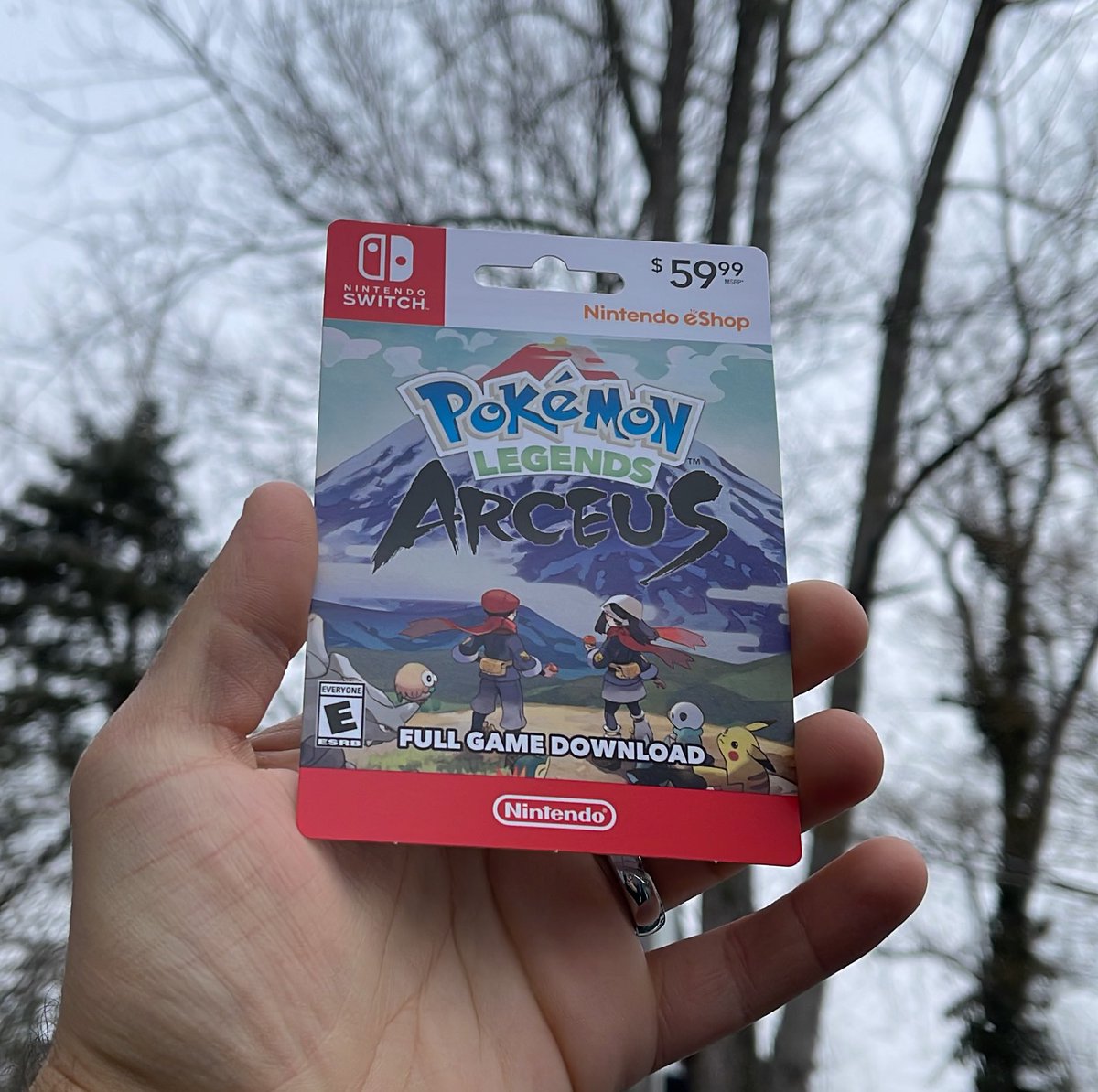 EliteBoxJon's tweet image. Only 8 hours until I draw the winner for my first ever twitter GIVEAWAY! 

Win this digital download code for Legends of Arceus!! 

6pm EST tonight picking one follower!

🔥 Retweets &amp;amp; likes this post
🍀 Follows me

#LegendsArceus #PokemonLegendsArceus #PokemonLegendenArceus