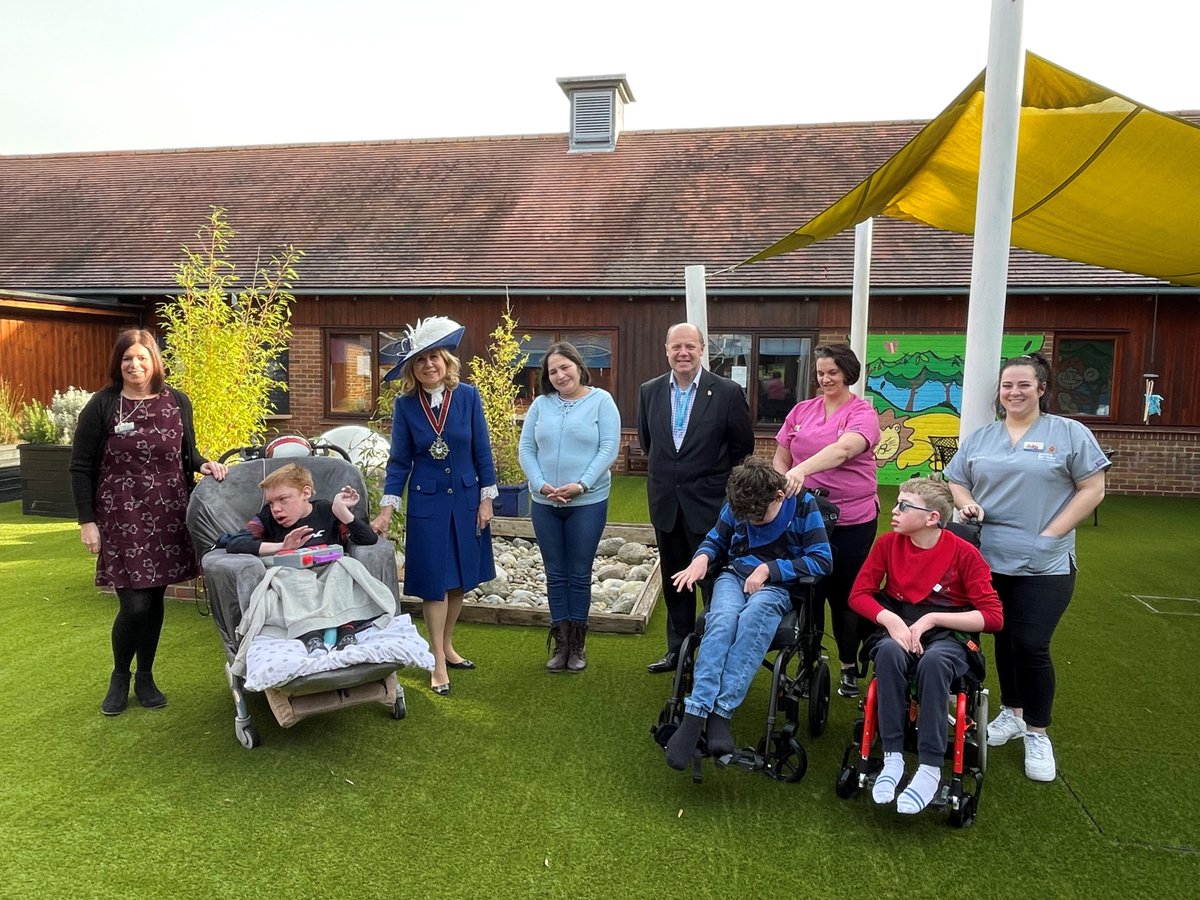 HSOFSURREY's tweet photo. A wonderful visit to @SSChospices who provide outstanding care to children with life-limited conditions.   

https://t.co/YABuHfR0AW

#thehighsheriffofsurrey #shootingstar #everychildincluded https://t.co/WirzLPkWvc