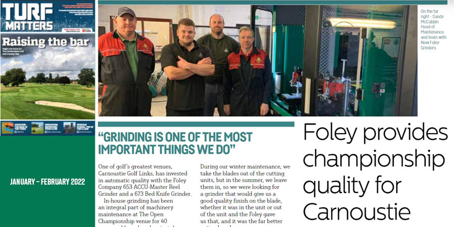 Checkout this great article on pg23 of the January 2022 Edition of <a href="/TurfMatters/">Turf Matters</a> on why "Grinding is one of the most important things we do". #OEMspec
issuu.com/turfmattersonl…