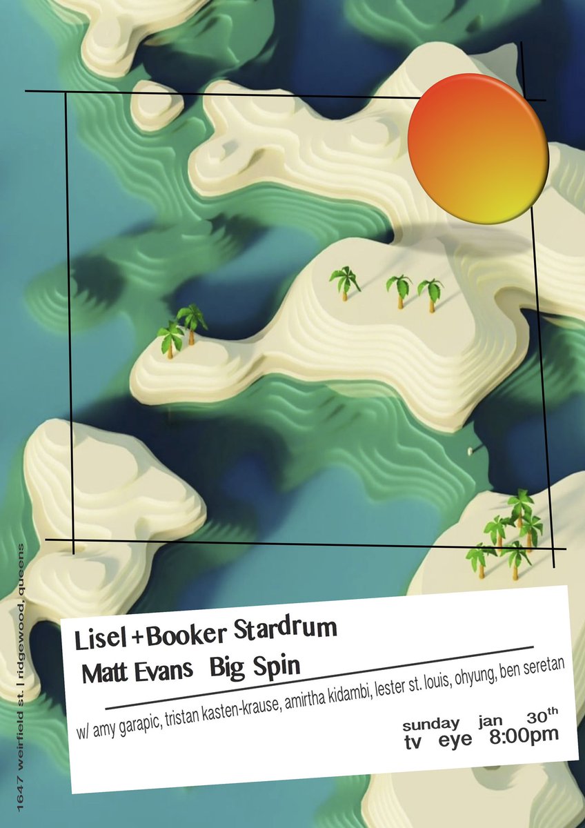 Hello I am about to drive to New York City to play a show on Sunday interpreting the work of <a href="/ThisIsMev/">Matt Evans</a> at <a href="/tveyenyc/">TV Eye NYC</a> please pray that my poor little CRV that’s about to cross 200k miles makes the trip 🙏