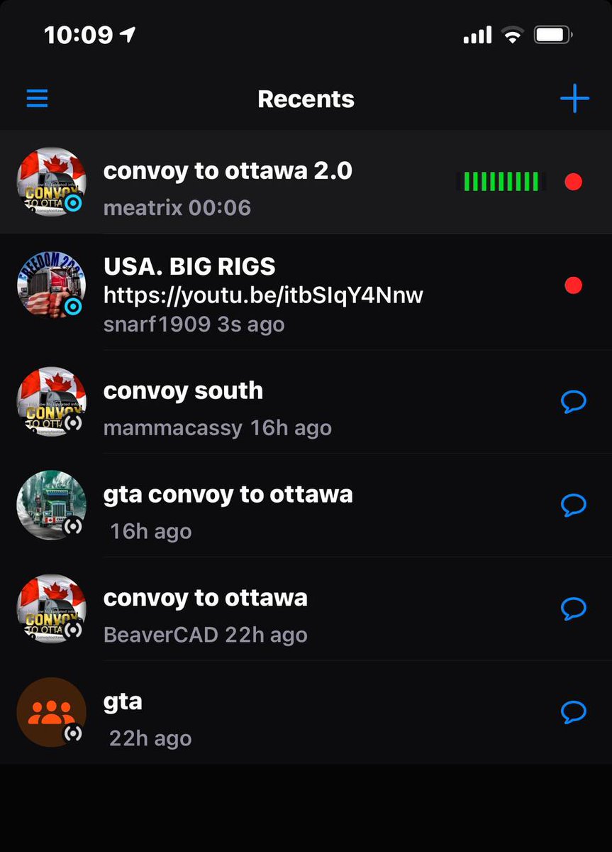 ResoNoVax's tweet photo. ⭕🚚🎙️ Si vous voulez écouter les camionneurs, voici les chaînes à suivre sur l'application Z*ello. C'est vraiment agréable à écouter. Enfants remerciant les camionneurs, Cornes, & communication en temps réel des camionneurs. Australie, Bruxelles, USA, etc
#FreedomConvoyWorld https://t.co/KhTGzVjoXA